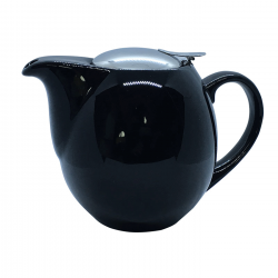 Théière porcelaine saara noire 0,9 l