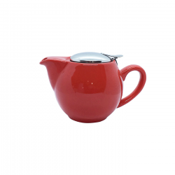 Théière avec Tasse & Sous-Tasse Ilene 19cm Rouge