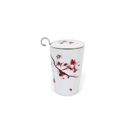 Mug tisanière cherry 0,35 l