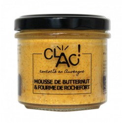 Mousse butternut fourme de rochefort bio - CLAC