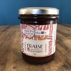 Confiture fraise/fleur de sureau/balsamique - Nos jardins imparfaits