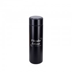 Thermos noir avec filtre - 470 ml