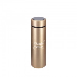 Thermos doré avec filtre - 470 ml