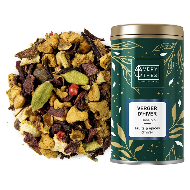 Verger d'hiver tisane bio saveur Fruits & épices d'hiver