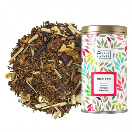 Amour d'été rooibos bio saveur Mangue & papaye