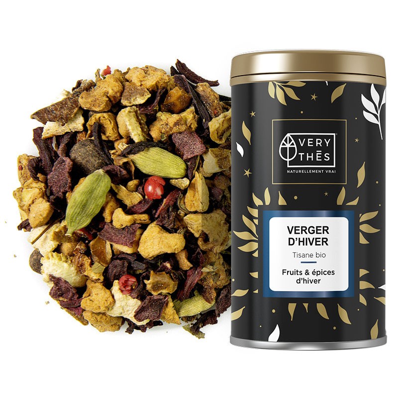Verger d'hiver tisane bio saveur Fruits & épices d'hiver