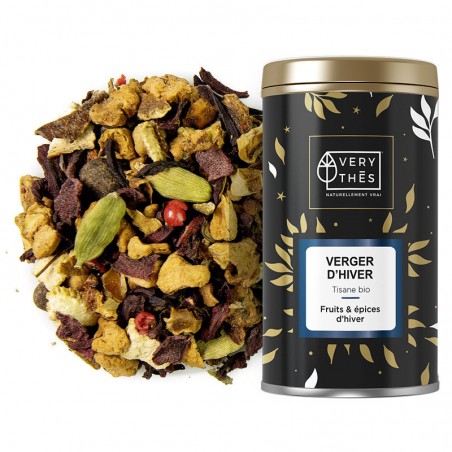 Verger d'hiver tisane bio saveur Fruits & épices d'hiver