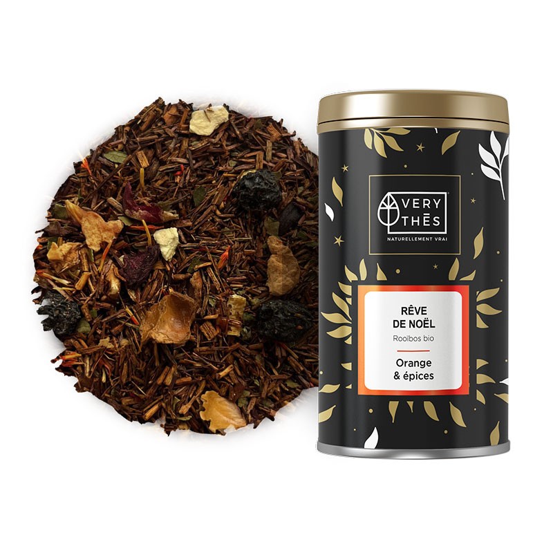 Rêve de noel rooibos bio  saveur Orange & épices