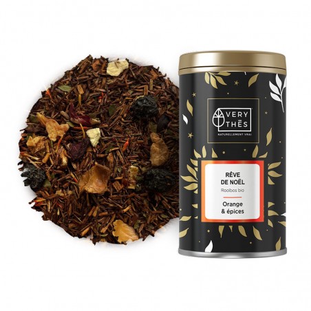 Rêve de noel rooibos bio  saveur Orange & épices
