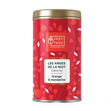 Les anges de la nuit tisane bio saveur Orange & mandarine