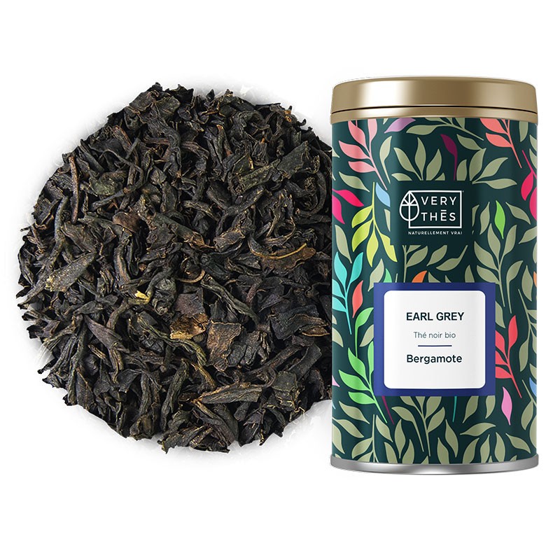 Earl grey thé noir bio  saveur Bergamote